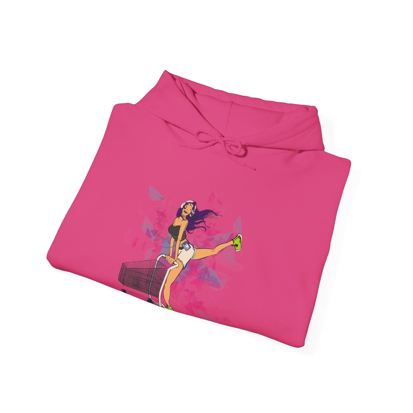 Playful Graphic Hoodie for Everyday Fun, Unisex Hooded Sweatshirt, Casual Wear, Gift for Her, Cozy Comfort