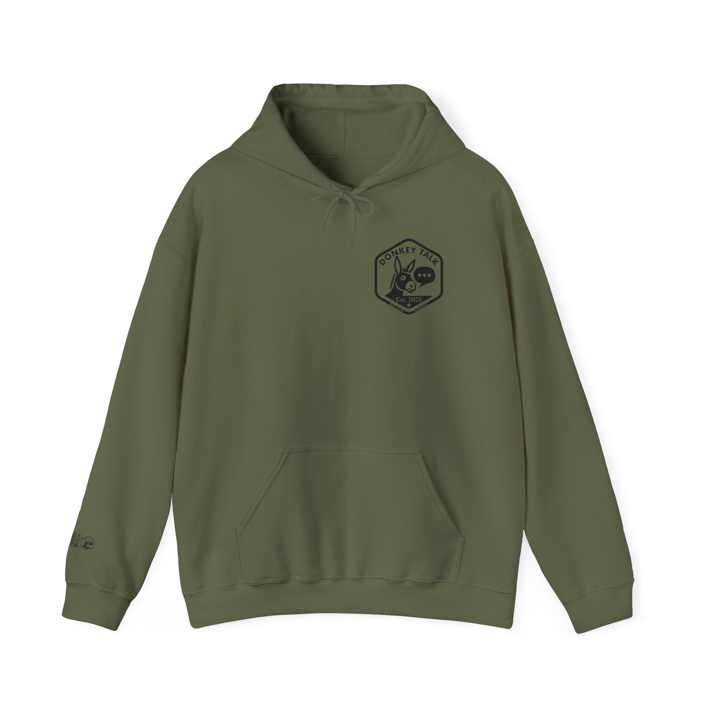 Unisex Donkey Talk Hoodie – Cozy Heavy Blend Sweatshirt for Animal Lovers