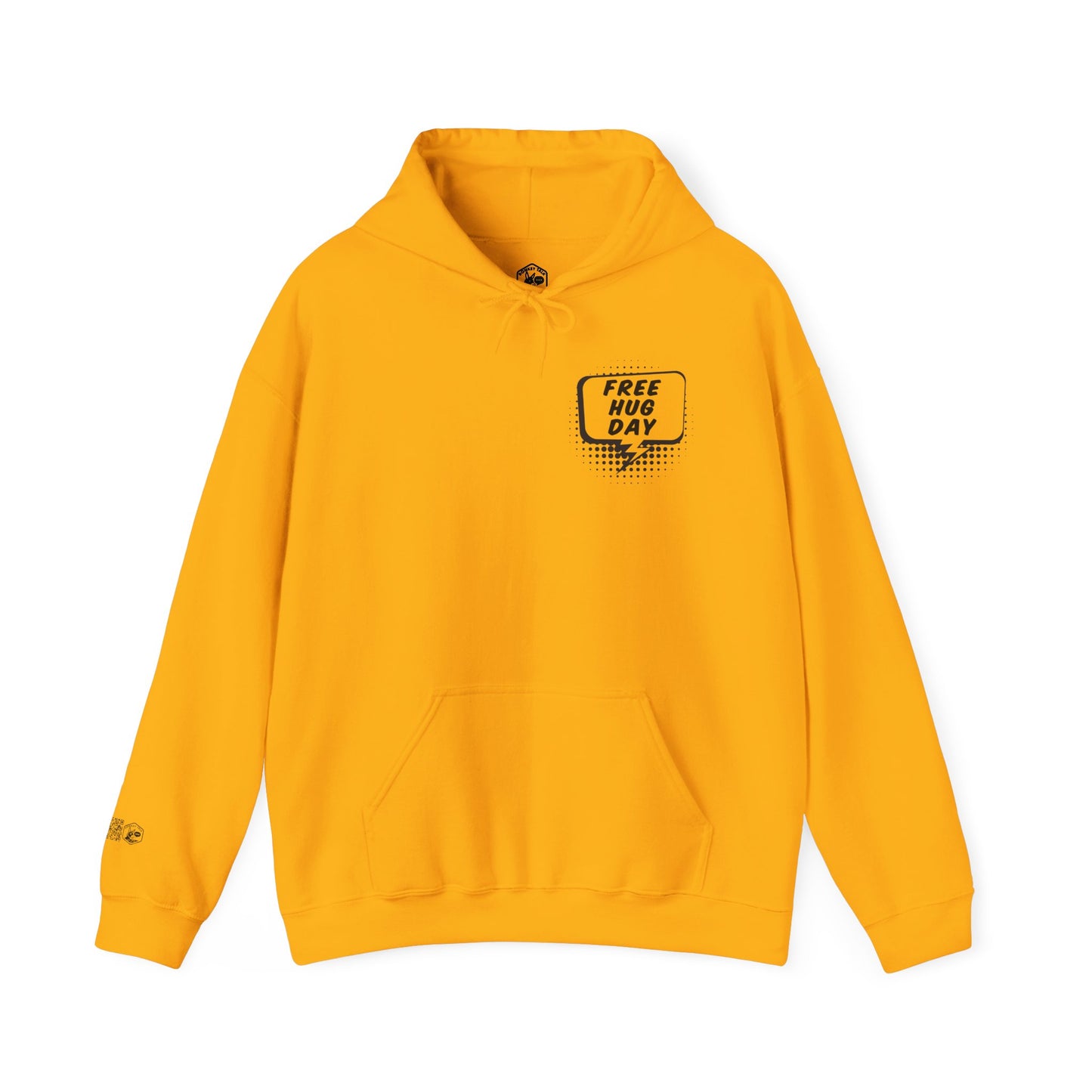 Unisex Heavy Blend™ Hooded Sweatshirt - Free Hug Day & A Big Hug Design