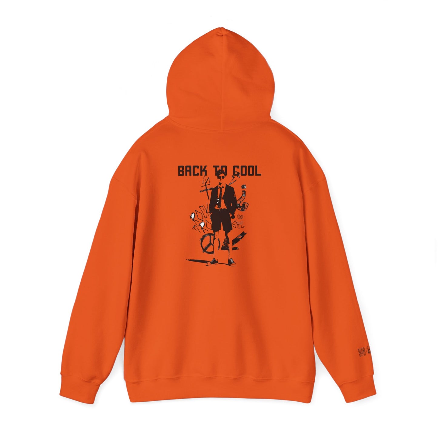 Back to Cool Unisex Heavy Blend Hoodie - Retro Style Graphic Sweatshirt