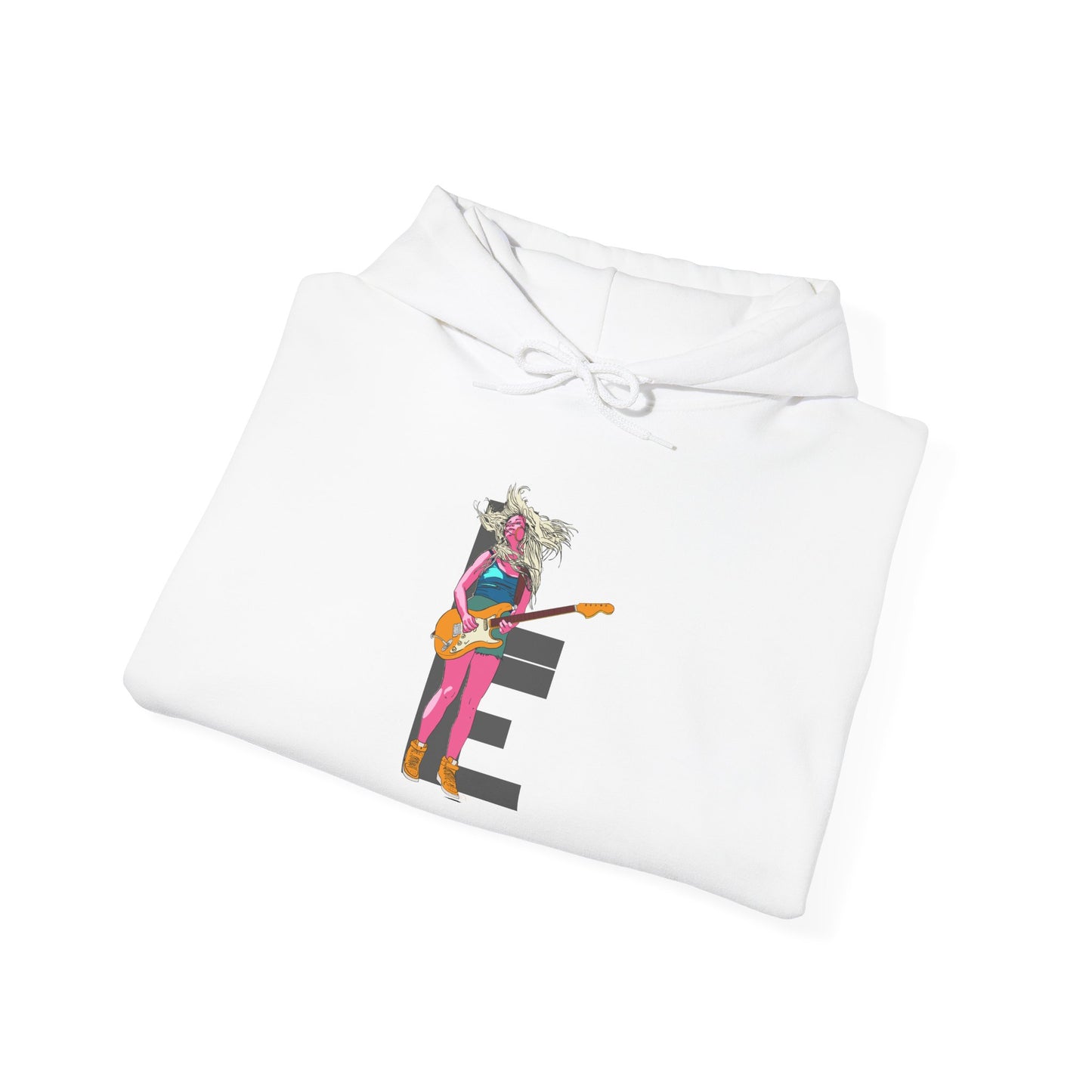 Cool Vibe Guitarist Hoodie - Unisex Heavy Blend™ Sweatshirt