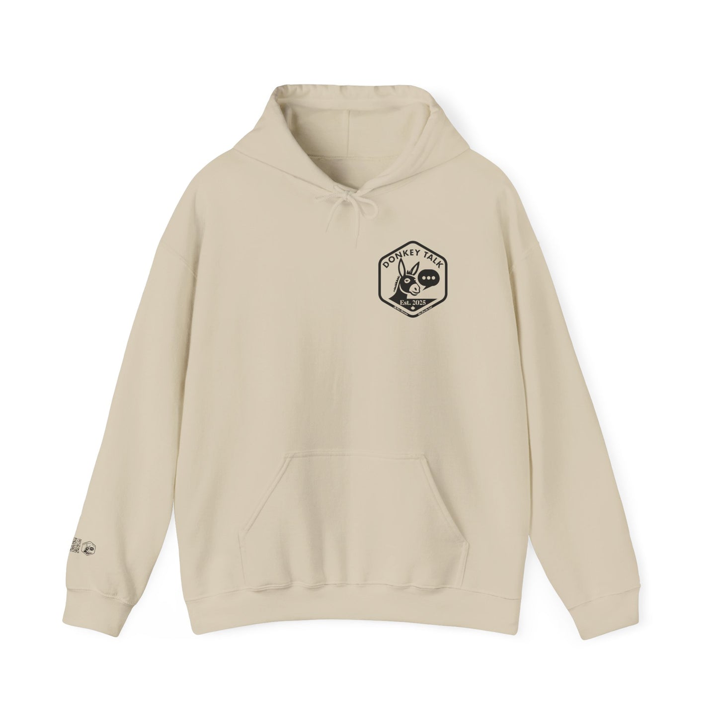 Unisex Donkey Talk Hoodie – Cozy Heavy Blend Sweatshirt for Animal Lovers