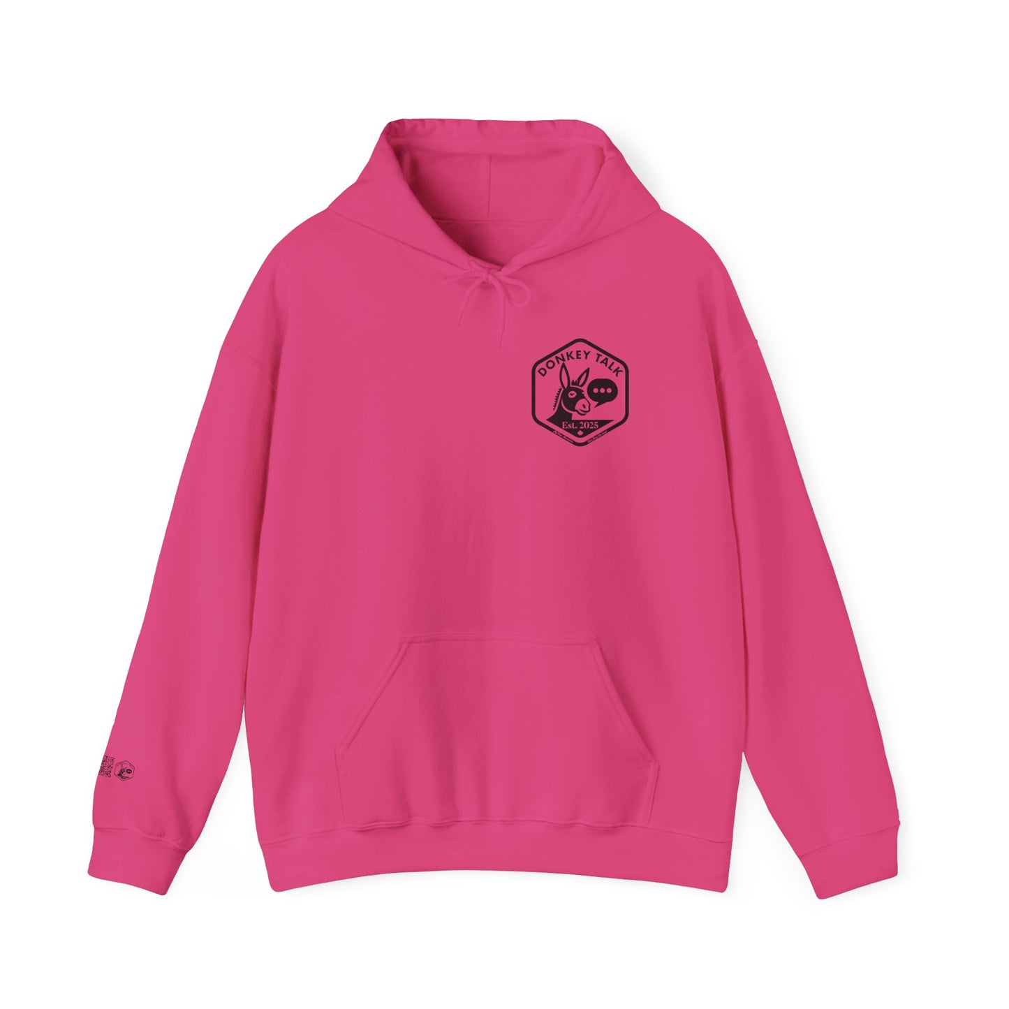 Unisex Donkey Talk Hoodie – Cozy Heavy Blend Sweatshirt for Animal Lovers