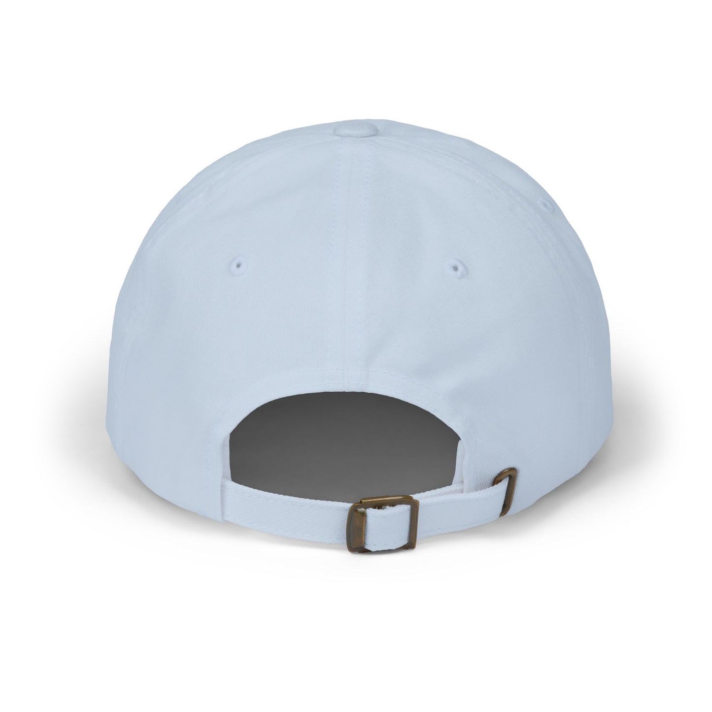 Donkey Talk Dad Cap - Great Casual White Hat with Our Awesome Logo