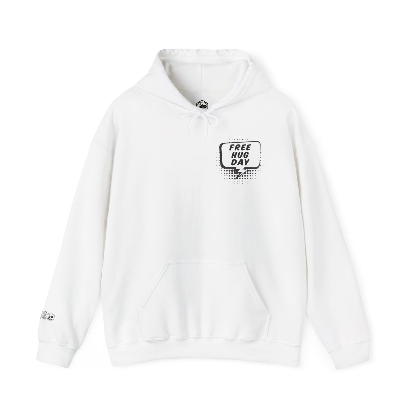 Unisex Heavy Blend™ Hooded Sweatshirt - Free Hug Day & A Big Hug Design