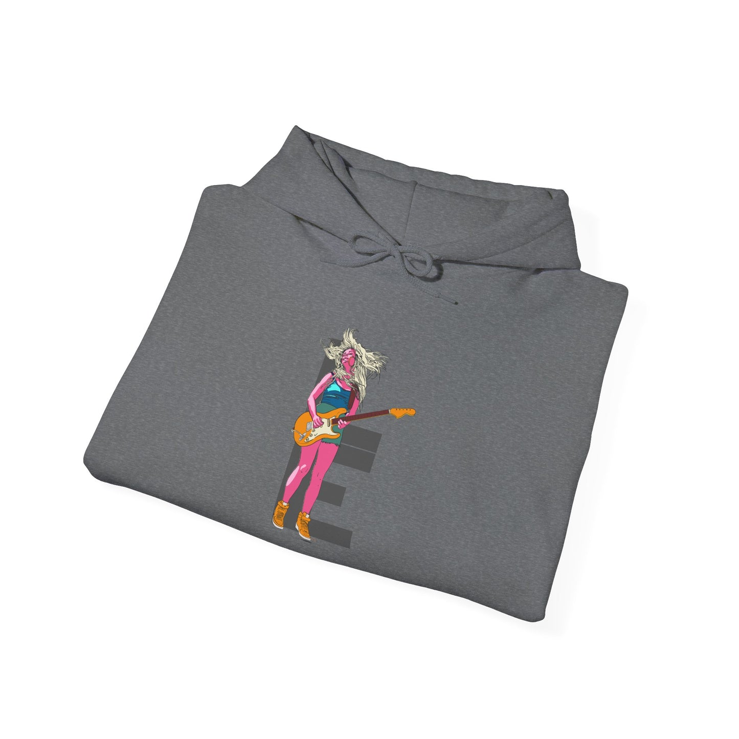 Cool Vibe Guitarist Hoodie - Unisex Heavy Blend™ Sweatshirt