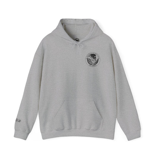 'Valley Of The Shadow' Hooded Sweatshirt - Inspiring Comfort for Adventure Lovers
